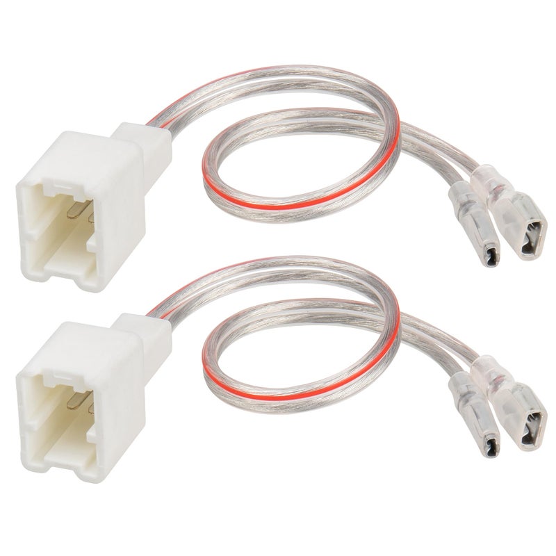 RED WOLF Car Door Speaker Wiring Harness Fit for Nissan 2005-2019 Pathfinder 2011-2020 Sentra Rogue 2008-2019, Infiniti G35 2005 Model Install Aftermarket Door Audio Adapter Connector Plug, 2 Pack - Image 1